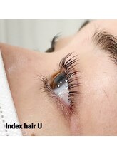 インデックスヘアーユー 錦糸町(in'dex hair-U)/まつ毛パーマ上¥5000＃錦糸町