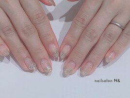 ラメグラデーション