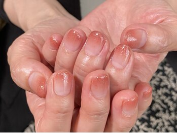 カーティシーネイルズ(curtisii NAILS)/血色ネイルグラデーション