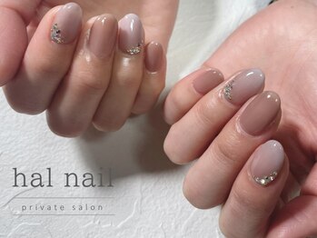 ハルネイル(hal nail)の写真/《フィルイン施術》美しい仕上がり・モチの良さに定評あり◎さり気なく存在感を放つ上品な指先に…♪