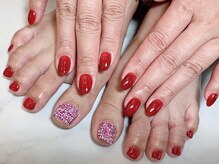 アンジェヴォーグ 名古屋本店(Angevogue)の雰囲気（フットネイルも人気。ハンドフット同時施術可能です）