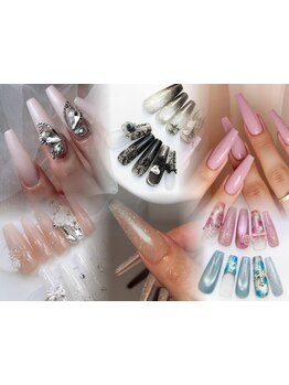 長さ出しのできるサロン