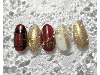 ミュウネイル(miu_nail)/クリスマス×チェック