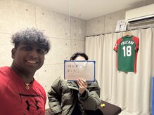 美容ストレッチ王子/30代男性のお客様♪