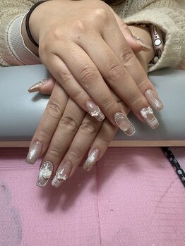 RURIネイル/可愛いチップ長さ出し