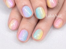 ララァネイル(Lalah Nail)の雰囲気（ショートネイルアートサンプルも充実☆定額デザイン/￥6500～）