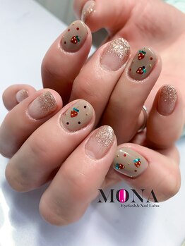 アイラッシュ ビューティー ラボ モナ(MONA)/いちごネイル
