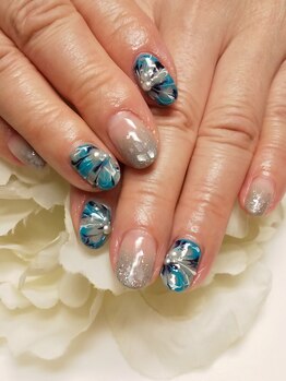 コーラル(CORAL)/オーダーピーコックアート