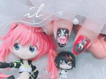 イル 神戸店/痛ネイル×推し活ネイル
