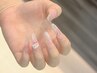 ≪スカルプ長さ出し定額≫ワンホンネイル定額！キラキラ☆ガーリー♪
