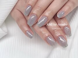 定額サンプルネイル:mikako