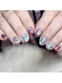 キラキラホログラムデザイン