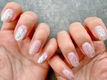 ネイルアイラッシュサロン ジョアアンジェ 難波店(joie ange)の写真/カラー&パーツ豊富<パラジェルあり>ネイル¥3980～★マンスリー,シンプル,トレンド,持込みとメニューも多彩