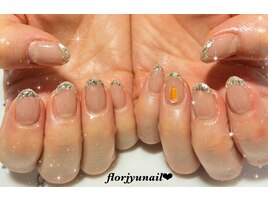 ガラスフレンチnail