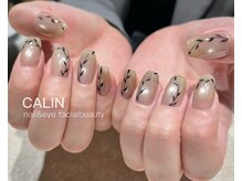 カラン 焼津店(CALIN)/ベージュマグ×ブラックリーフ