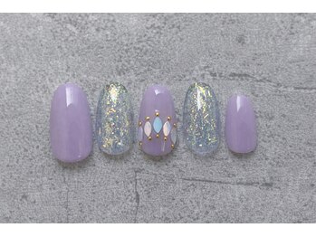 Simple　リーフホログラム