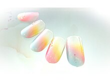 ネイルサロン シェリ(NAIL SALON Cheri)/エアブラシ３色グラデーション