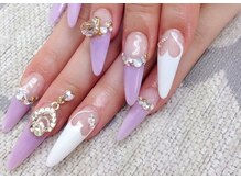 エムアイネイル(MI nail)/ジェルアートつけ放題￥12300
