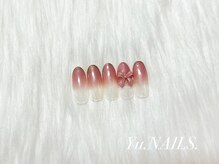 ユーネイルズ 恵比寿(Yu.NAILS.)/キャンペーン◎リボングラデ