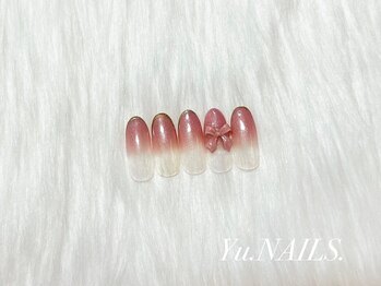 ユーネイルズ 恵比寿(Yu.NAILS.)/キャンペーン◎リボングラデ