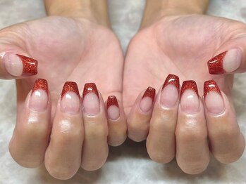 アフェプラス トータルビューティーサロン 香里園店(affe+ total beauty salon)/フレンチネイル