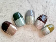 コーラルワン(CORAL ONE)/マグネットネイル☆バイカラー