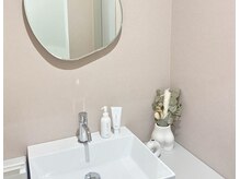 フィズアイビューティー 岡崎竜美ヶ丘店(fiz eye beauty)/洗面台