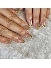 レッシュネイル サロンアンドスクール(RECH NAIL salon&school)/ミラーフレンチ☆