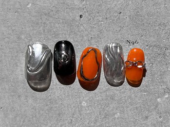 クロ(CULO)/立体ミラーネイル