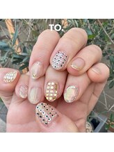 トゥーネイル バイ フォーク 仙川(To.nail byFOLK)/抜け感ネイル