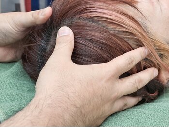 グッドハンド 甲陽園(GOODHAND)の写真/しっかり強めのドライヘッドマッサージを受けたい方必見！ストレス軽減♪リラックス効果大◎