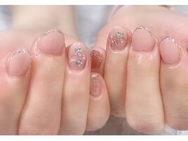 ネックレスネイル