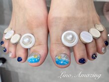 リノ アメージング(Lino.amazing)/foot nail 夏