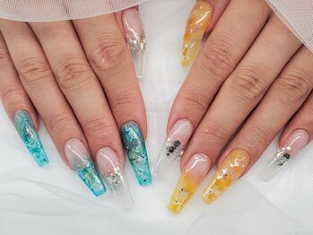 プリンセスネイル(Princess NAIL)の写真/爪先から個性を出して魅力UP♪イベントの多い季節におすすめ☆【スカルプ載せ放題のお得なクーポンも】