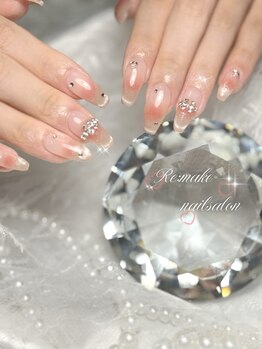 リメイク(Re:make)/チークマグネットネイル