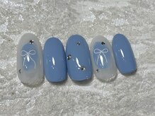 ネイルサロン メイプル(Nail Salon maple)/チーク＆りぼん