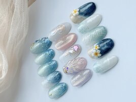 夏　海　マーメイド　キラキラ