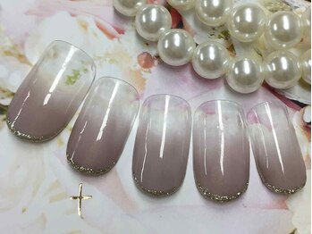 オハナレイ LEALEA FITNESS&SPA 東戸塚店内/シンプルネイル*オフィスネイル