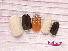 ルフラン 津田沼店(Refranc)/冬の定番！ニットネイル