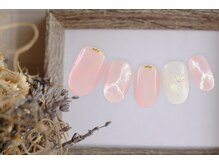 ネイルサロン ファストネイル サクラス戸塚店(FASTNAIL)/ニュアンスネイル　星【11414】
