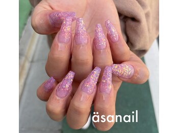 アーサ(asa)/長さ出し+ワンカラー