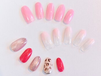 アマン(aman)の写真/【自爪を削らないパラジェル導入◎】爪の負担を最小限に抑え、健康的な爪のままネイルをお楽しみ頂けます♪