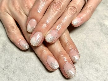 ジュリネイル(JULIE NAIL)/ぬりかけニュアンスネイル♪