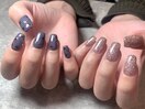 Ladies nail designed bySara