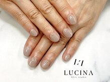 ネイルスタジオ ルキナ(LUCINA)/c-320 大人上品シェラックネイル