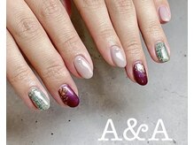 アイラッシュサロン エーアンドエー(eyelash salon A&A)/ワンカラー×ツイード