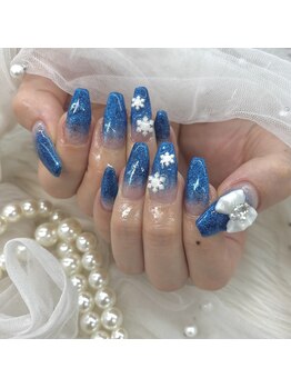 カメリア(Camelia)/冬ネイル