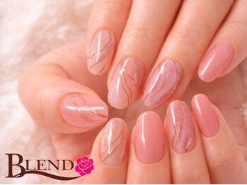 ブレンド 広尾店(BLEND)の写真/【広尾で愛され続ける"実力派"サロン】ベテランネイリスト在籍◆大人女性の為の上品ネイルが得意♪