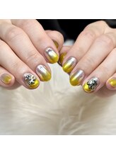 マイオティック ネイル(miotic nail)/イエローグラデーション