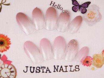 ジャスタネイルズ(JUSTA NAILS)/定額デザインネイル・シンプル